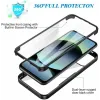 Phonesta Slim Protect 360 Vollschutzhülle Displayschutzfolie für Xiaomi Redmi Note 14 4G - Lila 2