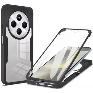 Phonesta Slim Protect 360 Vollschutzhülle Displayschutzfolie für Xiaomi Redmi 14C / Xiaomi Poco C75 - Schwarz