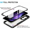 Phonesta Slim Protect 360 Vollschutzhülle Displayschutzfolie für Oppo Reno13 F 4G/5G / Reno13 FS 5G - Rot 2