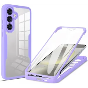 Phonesta Slim Protect 360 Vollschutzhülle Displayschutzfolie für Samsung Galaxy A15 4G/5G - Lila