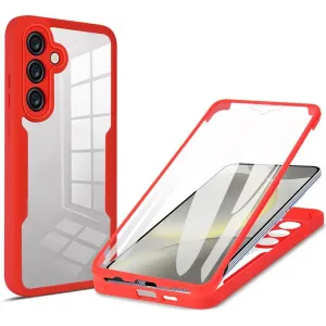 Phonesta Slim Protect 360 Vollschutzhülle Displayschutzfolie für Samsung Galaxy S23 FE - Rot