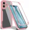 Phonesta Slim Protect 360 Vollschutzhülle Displayschutzfolie für Apple iPhone 17 - Rosa