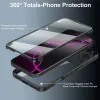 Phonesta Slim Protect 360 Vollschutzhülle Displayschutzfolie für Apple iPhone 17 Pro - Grün 2