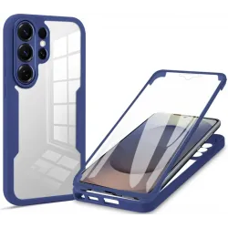 Phonesta Slim Protect 360 Vollschutzhülle Displayschutzfolie für Samsung Galaxy S26 Ultra - Blau