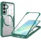 Phonesta Slim Protect 360 Vollschutzhülle Displayschutzfolie und MagSafe für Samsung Galaxy A17/A16 - Grün