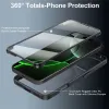 Phonesta Slim Protect 360 Vollschutzhülle Displayschutzfolie und MagSafe für Apple iPhone 17 Pro Max - Rot 4