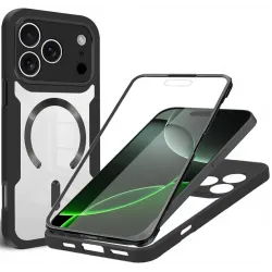 Phonesta Slim Protect 360 Vollschutzhülle Displayschutzfolie und MagSafe für Apple iPhone 17 Pro Max - Schwarz
