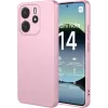 Phonesta Soft Silk Silikon Back Cover Hülle für Xiaomi Redmi Note 14 4G 164.8mm - Rosa