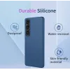 Phonesta Soft Silk Silikon Back Cover Hülle für Sony Xperia 1 VII - Lila 3