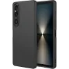 Phonesta Soft Silk Silikon Back Cover Hülle für Sony Xperia 1 VII - Schwarz