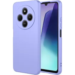 Phonesta Soft Silk Silikon Back Cover Hülle für Xiaomi Redmi 14C / Xiaomi Poco C75 - Lila