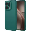Phonesta Soft Silk Silikon Back Cover Hülle für Oppo Find X9 - Dunkelgrün 0