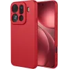 Phonesta Soft Silk Silikon Back Cover Hülle für Oppo Find X9 Pro - Rot 0