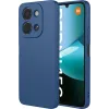 Phonesta Soft Silk Silikon Back Cover Hülle für Xiaomi Redmi 15C / Xiaomi Poco C85 - Dunkelblau