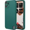 Phonesta Soft Silk Silikon Back Cover Hülle für Nothing CMF Phone 2 Pro - Dunkelgrün