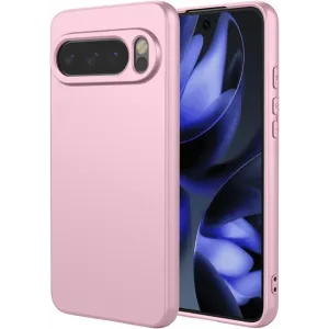 Phonesta Soft Silk Silikon Back Cover Hülle für Google Pixel 10 / 10 Pro - Rosa