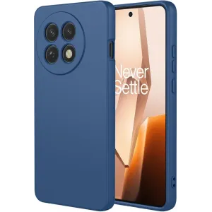 Phonesta Soft Silk Silikon Back Cover Hülle für OnePlus 13R - Dunkelblau