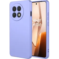 Phonesta Soft Silk Silikon Back Cover Hülle für OnePlus 13R - Lila