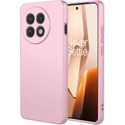 Phonesta Soft Silk Silikon Back Cover Hülle für OnePlus 13R - Rosa