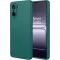 Phonesta Soft Silk Silikon Back Cover Hülle für OnePlus Nord CE5 - Dunkelgrün