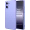 Phonesta Soft Silk Silikon Back Cover Hülle für OnePlus Nord CE5 - Lila