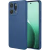 Phonesta Soft Silk Silikon Back Cover Hülle für Oppo Reno14 - Dunkelblau