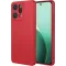 Phonesta Soft Silk Silikon Back Cover Hülle für Oppo Reno14 - Rot
