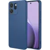 Phonesta Soft Silk Silikon Back Cover Hülle für Oppo Reno14 F/FS - Dunkelblau