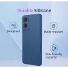 Phonesta Soft Silk Silikon Back Cover Hülle für Motorola Moto G05 / Moto E15 - Dunkelgrün 1