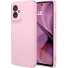 Phonesta Soft Silk Silikon Back Cover Hülle für Motorola Moto G55 - Rosa 0