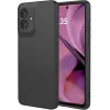 Phonesta Soft Silk Silikon Back Cover Hülle für Motorola Moto G55 - Schwarz 0
