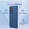 Phonesta Soft Silk Silikon Back Cover Hülle für Motorola Moto G75 - Rot 1