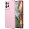 Phonesta Soft Silk Silikon Back Cover Hülle für Motorola Moto G75 - Rosa 0