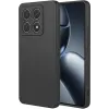 Phonesta Soft Silk Silikon Back Cover Hülle für Xiaomi 14T Pro - Schwarz