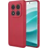 Phonesta Soft Silk Silikon Back Cover Hülle für Xiaomi Redmi Note 14 Pro 5G / Xiaomi Poco X7 - Rot