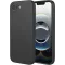 Phonesta Soft Silk Silikon Back Cover Hülle für Apple iPhone 17e/16e - Schwarz