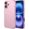 Phonesta Soft Silk Silikon Back Cover Hülle für Apple iPhone 17 - Rosa