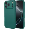 Phonesta Soft Silk Silikon Back Cover Hülle für Apple iPhone 17 Pro - Dunkelgrün