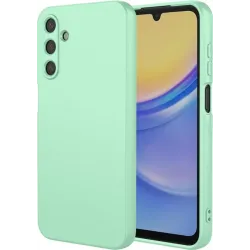 Phonesta Soft Silk Silikon Back Cover Hülle für Samsung Galaxy A26 - Matcha Grün