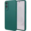 Phonesta Soft Silk Silikon Back Cover Hülle für Samsung Galaxy S25 Edge - Dunkelgrün 0