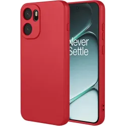 Phonesta Soft Silk Silikon Back Cover Hülle für OnePlus 15R - Rot