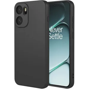 Phonesta Soft Silk Silikon Back Cover Hülle für OnePlus 15R - Schwarz
