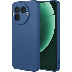 Phonesta Soft Silk Silikon Back Cover Hülle für Realme GT 8 Pro - Dunkelblau