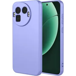 Phonesta Soft Silk Silikon Back Cover Hülle für Realme GT 8 Pro - Lila
