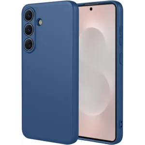 Phonesta Soft Silk Silikon Back Cover Hülle für Samsung Galaxy S26 - Dunkelblau