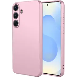 Phonesta Soft Silk Silikon Back Cover Hülle für Samsung Galaxy S26 Plus - Rosa