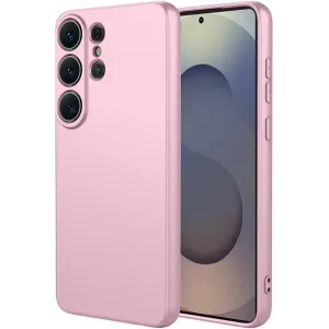 Phonesta Soft Silk Silikon Back Cover Hülle für Samsung Galaxy S26 Ultra - Rosa