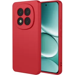 Phonesta Soft Silk Silikon Back Cover Hülle für Xiaomi Redmi Note 15 Pro 5G - Rot
