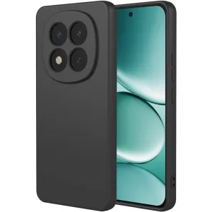 Phonesta Soft Silk Silikon Back Cover Hülle für Xiaomi Redmi Note 15 Pro 5G - Schwarz