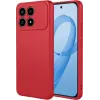 Phonesta Soft Silk Silikon Back Cover Hülle für Xiaomi Poco F8 Pro - Rot